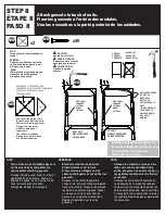 Предварительный просмотр 12 страницы ClosetMaid Custom Closet Organizer Installation Instructions Manual