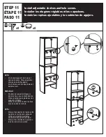 Предварительный просмотр 15 страницы ClosetMaid Custom Closet Organizer Installation Instructions Manual