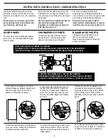 Preview for 4 page of ClosetMaid EMERSON 3306240 Installation Instructions Manual