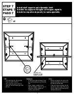 Preview for 11 page of ClosetMaid EMERSON 3306240 Installation Instructions Manual