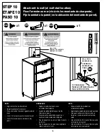 Preview for 40 page of ClosetMaid EMERSON 3306240 Installation Instructions Manual