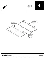 Предварительный просмотр 5 страницы ClosetMaid EMERSON pro CARAGE Quick Start Manual