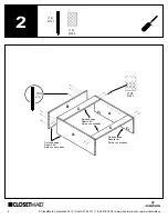 Preview for 6 page of ClosetMaid EMERSON pro CARAGE Quick Start Manual