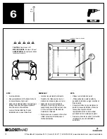 Предварительный просмотр 10 страницы ClosetMaid EMERSON pro CARAGE Quick Start Manual