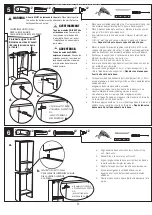 Preview for 3 page of ClosetMaid EMERSON S25TS Assembly Instructions