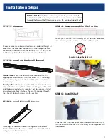 Preview for 2 page of ClosetMaid ExpressShelf Installation Instructions