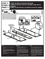 Preview for 8 page of ClosetMaid Impressions 14815 Installation Instructions Manual