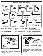 Preview for 5 page of ClosetMaid Impressions Narrow Kit Instruction Manuals