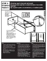 Preview for 12 page of ClosetMaid Impressions Narrow Kit Instruction Manuals