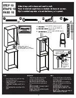 Preview for 17 page of ClosetMaid Impressions Narrow Kit Instruction Manuals