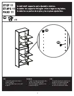 Preview for 18 page of ClosetMaid Impressions Narrow Kit Instruction Manuals