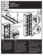 Preview for 19 page of ClosetMaid Impressions Narrow Kit Instruction Manuals