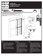 Preview for 21 page of ClosetMaid Impressions Narrow Kit Instruction Manuals