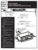 Preview for 30 page of ClosetMaid Impressions Narrow Kit Instruction Manuals