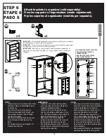 Preview for 31 page of ClosetMaid Impressions Narrow Kit Instruction Manuals