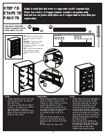 Preview for 33 page of ClosetMaid Impressions Narrow Kit Instruction Manuals