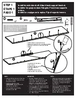 Preview for 37 page of ClosetMaid Impressions Narrow Kit Instruction Manuals