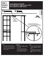 Preview for 40 page of ClosetMaid Impressions Narrow Kit Instruction Manuals