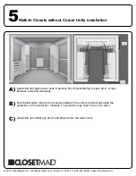 Предварительный просмотр 7 страницы ClosetMaid Laminate Installation Tips Manual