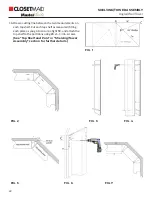 Предварительный просмотр 22 страницы ClosetMaid MasterSuite Installer'S Assembly, Installation & Reference Manual