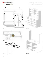 Предварительный просмотр 26 страницы ClosetMaid MasterSuite Installer'S Assembly, Installation & Reference Manual