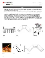 Предварительный просмотр 38 страницы ClosetMaid MasterSuite Installer'S Assembly, Installation & Reference Manual