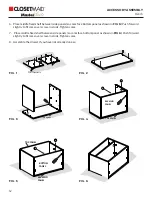 Предварительный просмотр 52 страницы ClosetMaid MasterSuite Installer'S Assembly, Installation & Reference Manual