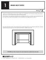 Preview for 4 page of ClosetMaid MAXIMUM LOAD 34380 Installation Instructions Manual