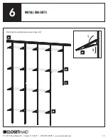 Preview for 13 page of ClosetMaid MAXIMUM LOAD 34380 Installation Instructions Manual