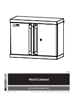 Preview for 1 page of ClosetMaid PRO GARAGE 10844 Installation Instructions Manual