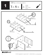 Предварительный просмотр 4 страницы ClosetMaid Pro Garage 12408 Manual