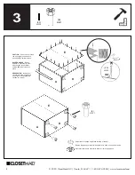 Предварительный просмотр 6 страницы ClosetMaid Pro Garage 12408 Manual