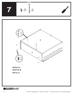 Предварительный просмотр 10 страницы ClosetMaid Pro Garage 12408 Manual