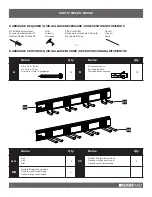 Предварительный просмотр 4 страницы ClosetMaid pro GARAGE Installation Instructions Manual