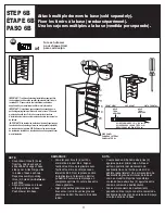 Preview for 39 page of ClosetMaid Selectives Instruction Manuals