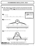 Предварительный просмотр 5 страницы ClosetMaid SHELFTRACK 2845 Manual