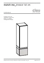 Clou CL/07.56.150.65 Installation Instructions Manual предпросмотр