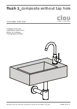 Clou flush 2 CL/03.08221 Installation Instructions Manual preview