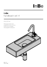 Clou InBe Handbasin set 4 IB/03.03096 Installation Instructions Manual preview