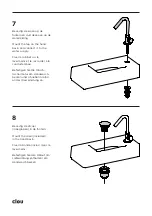 Preview for 10 page of Clou InBe Handbasin set 4 IB/03.03096 Installation Instructions Manual