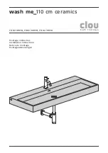 Clou wash me CL/02.01038 Installation Instructions Manual предпросмотр