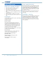 Preview for 4 page of Cloud CAM-16 Installation And User Manual