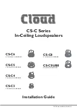 Preview for 1 page of Cloud CS-S SERIES Installation Manual