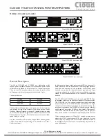 Cloud CX-A450 Manual preview