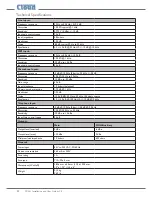 Предварительный просмотр 22 страницы Cloud CX261 Installation And User Manual