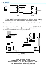 Предварительный просмотр 4 страницы Cloud CXL-60T Installation Manual