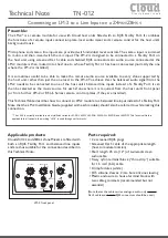 Preview for 1 page of Cloud LM-2 Series Technical Note