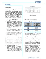 Preview for 5 page of Cloud VTX-WM1 Installation And User Manual