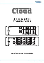 Cloud Z4MK3 Installation And User Manual preview