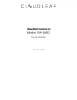 Preview for 1 page of Cloudleaf GW-1A2I2 User Manual